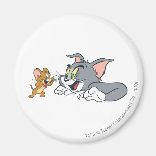 Tom och Jerry Make Ansikte Magnet