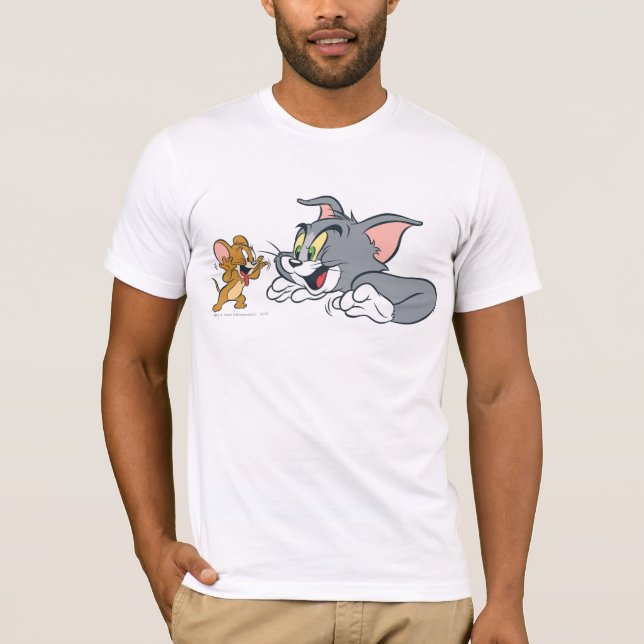 Tom och Jerry Make Ansikte Tröja (Framsida)