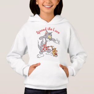 Tom och Jerry målar alla hjärtans hjärtan T Shirt