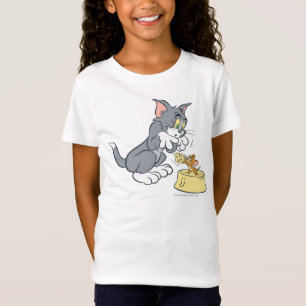 Tom och Jerry matar katten T-shirt
