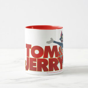 Tom och Jerry med Logotyp Mugg