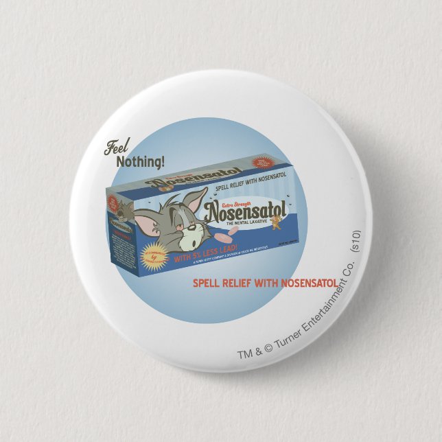 Tom och Jerry Nosensatol 2 Knapp (Framsida)