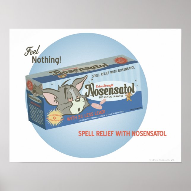 Tom och Jerry Nosensatol 2 Poster (Framsidan)