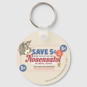 Tom och Jerry Nosensatol kupong Nyckelring