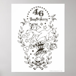 Tom och Jerry Obey Master 1 Poster