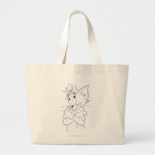 Tom och Jerry på huvudet Jumbo Tygkasse