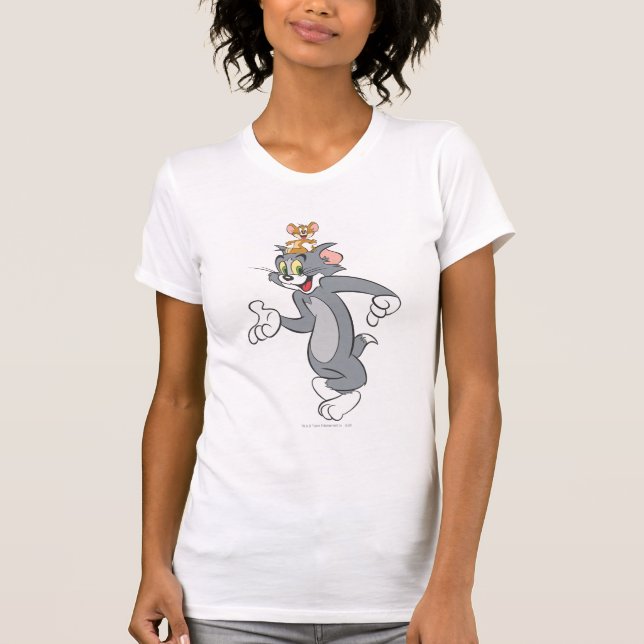 Tom och Jerry Pair T Shirt (Framsida)