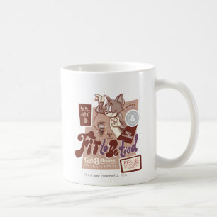 Tom och Jerry passform att bindas Kaffemugg