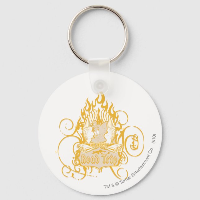 Tom och Jerry Road Resa Nyckelring (Framsida)