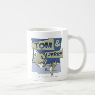 Tom och Jerry Scaredey mus Kaffemugg