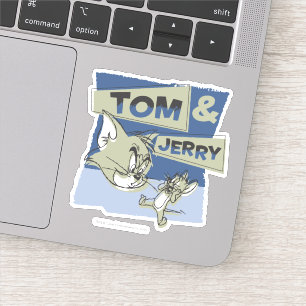 Tom och Jerry Scaredey mus Klistermärken