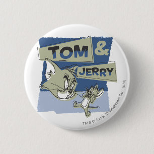 Tom och Jerry Scaredey mus Knapp