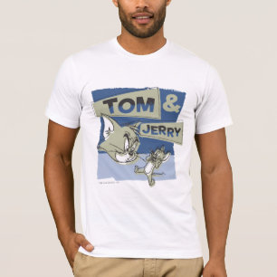 Tom och Jerry Scaredey mus Tee Shirt