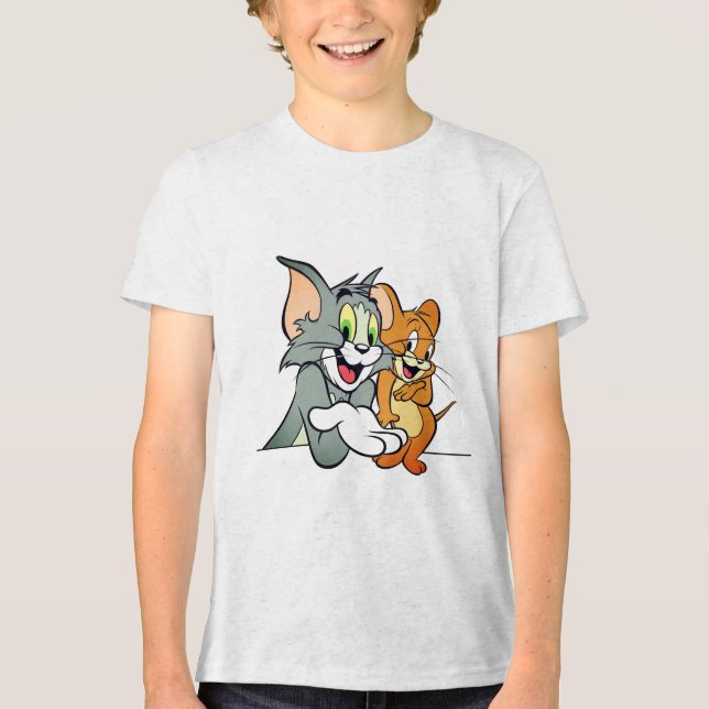 Tom och Jerry shirt för barn T Shirt (Framsida)