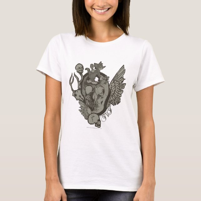 Tom och Jerry Skull T-shirt (Framsida)