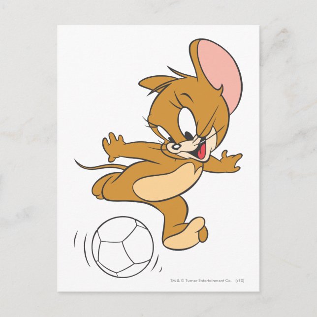 Tom och Jerry Soccer (Football) 2 Vykort (Framsida)