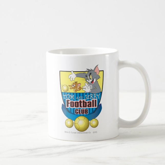 Tom och Jerry Soccer (Fotboll) 5 Kaffemugg (Höger)
