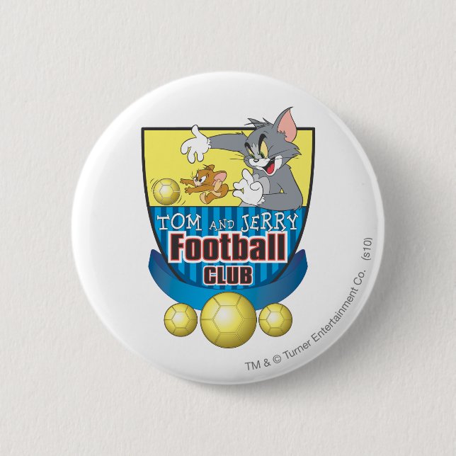 Tom och Jerry Soccer (Fotboll) 5 Knapp (Framsida)