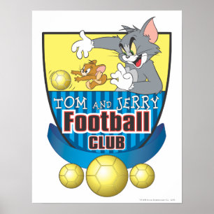 Tom och Jerry Soccer (Fotboll) 5 Poster