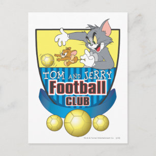 Tom och Jerry Soccer (Fotboll) 5 Vykort