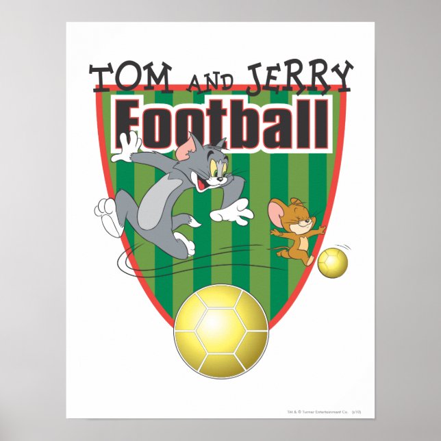 Tom och Jerry Soccer (Fotboll) 6 Poster (Framsidan)