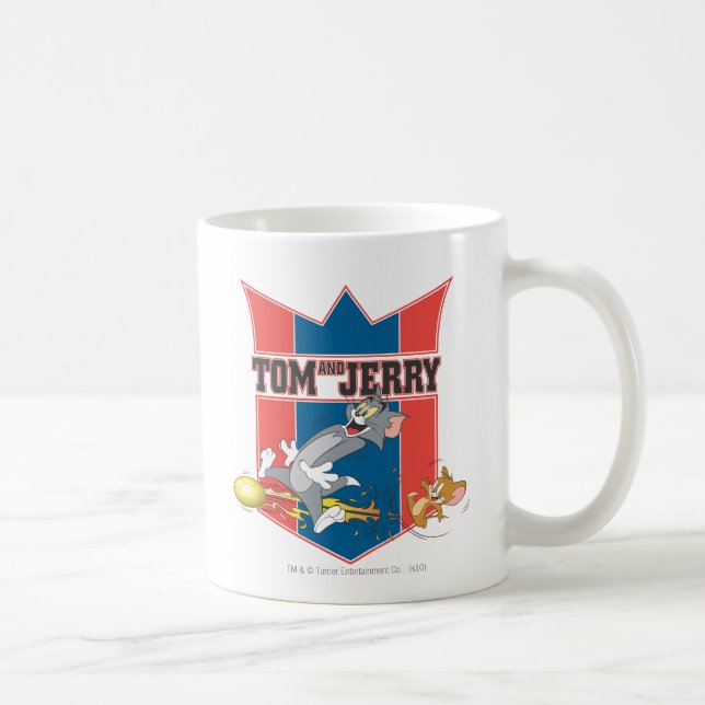 Tom och Jerry Soccer (Fotboll) 7 Kaffemugg (Höger)