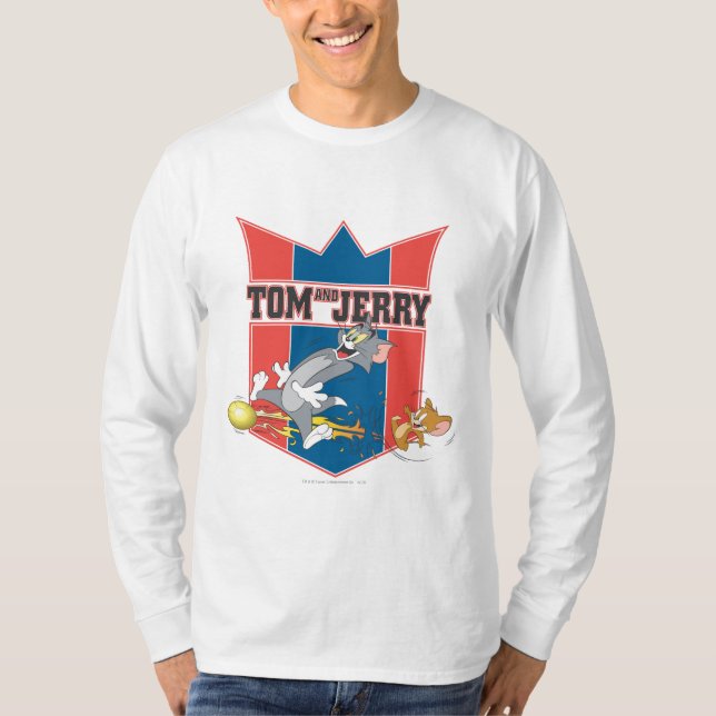 Tom och Jerry Soccer (Fotboll) 7 T-shirt (Framsida)