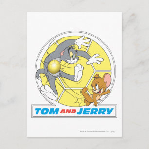 Tom och Jerry Soccer (Fotboll) 8 Vykort