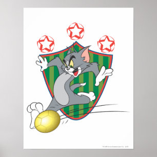 Tom och Jerry Soccer (Fotboll) 9 Poster