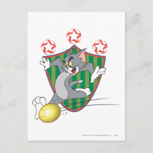 Tom och Jerry Soccer (Fotboll) 9 Vykort