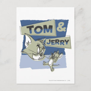 Tom och Jerry Squeue Mouse Vykort