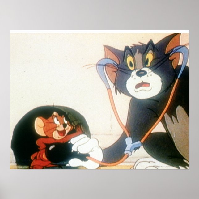 Tom och Jerry Stethescope Poster (Framsidan)
