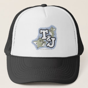 Tom och Jerry T&J logotyp Keps