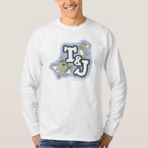 Tom och Jerry T&J logotyp T-shirt