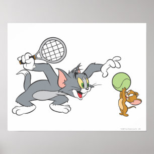 Tom och Jerry Tennis Stars 2 Poster