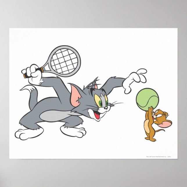 Tom och Jerry Tennis Stars 2 Poster (Framsidan)