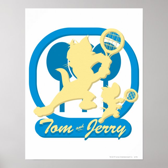Tom och Jerry Tennis Stars 3 Poster (Framsidan)