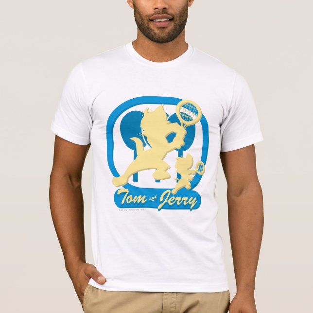 Tom och Jerry Tennis Stars 3 T-shirt (Framsida)