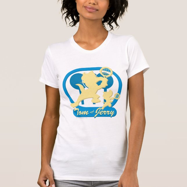Tom och Jerry Tennis Stars 3 T-shirt (Framsida)