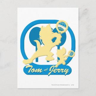 Tom och Jerry Tennis Stars 3 Vykort