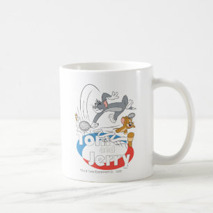 Tom och Jerry Tennis Stars 7 Kaffemugg