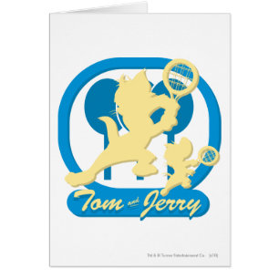 Tom och Jerry tennisstjärnor 3 Hälsningskort
