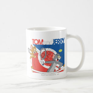 Tom och Jerry tennisstjärnor 4 Kaffemugg