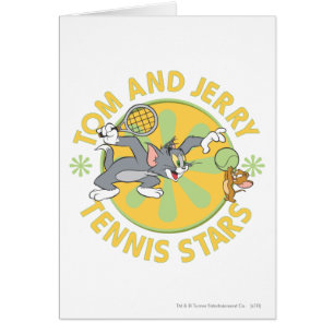 Tom och Jerry tennisstjärnor 5 Hälsningskort