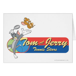 Tom och Jerry tennisstjärnor 6 Hälsningskort