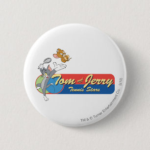 Tom och Jerry tennisstjärnor 6 Knapp