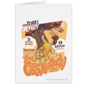Tom och Jerry The Cats Me-Ouch Hälsningskort