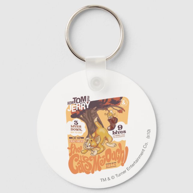 Tom och Jerry The Cats Me-Ouch Nyckelring (Framsida)
