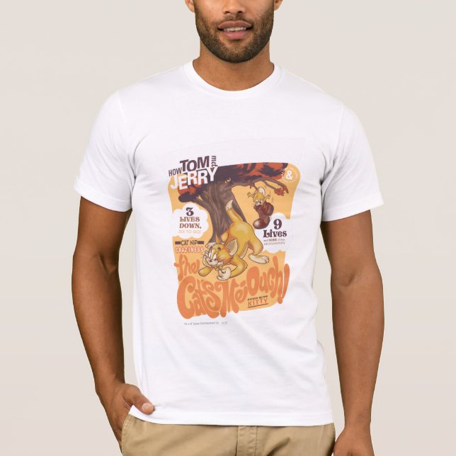 Tom och Jerry The Cats Me-Ouch Tee (Framsida)