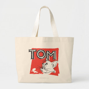 Tom och Jerry tokig katt Jumbo Tygkasse